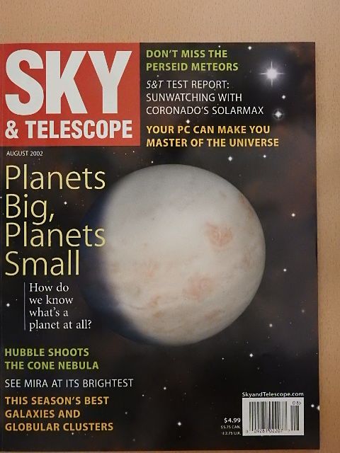 Dan Durda - Sky & Telescope August 2002 [antikvár]