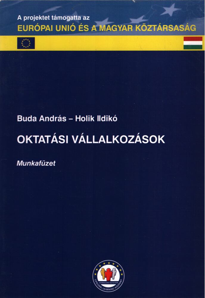 Budai András, Holik Ildikó - Oktatási vállalkozások - munkafüzet [antikvár]