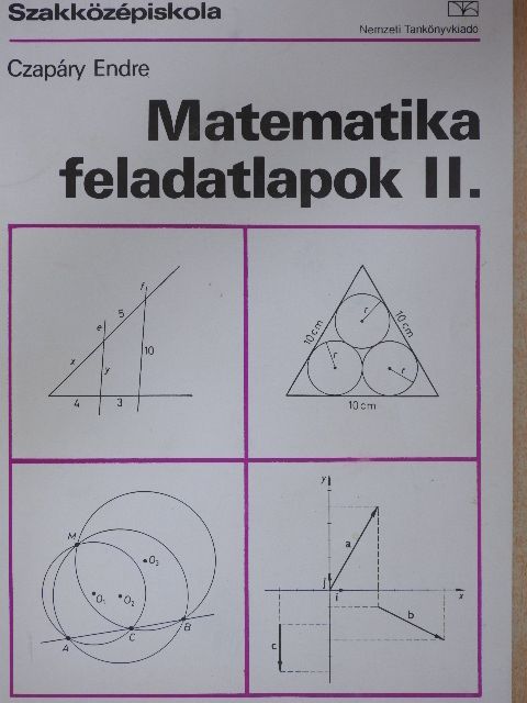 Czapáry Endre - Matematika feladatlapok II. [antikvár]