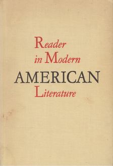 Reader in Modern American Literature [antikvár]