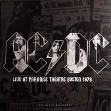 AC/DC - LIVE AT PARADISE THEATRE BOSTON 1978 LP AC/DC