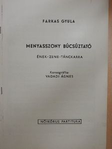 Farkas Gyula - Menyasszony búcsúztató [antikvár]