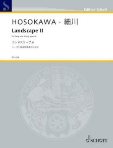 HOSOKAWA - LANDSCAPE II - FOR HARP AND STRING QUARTET