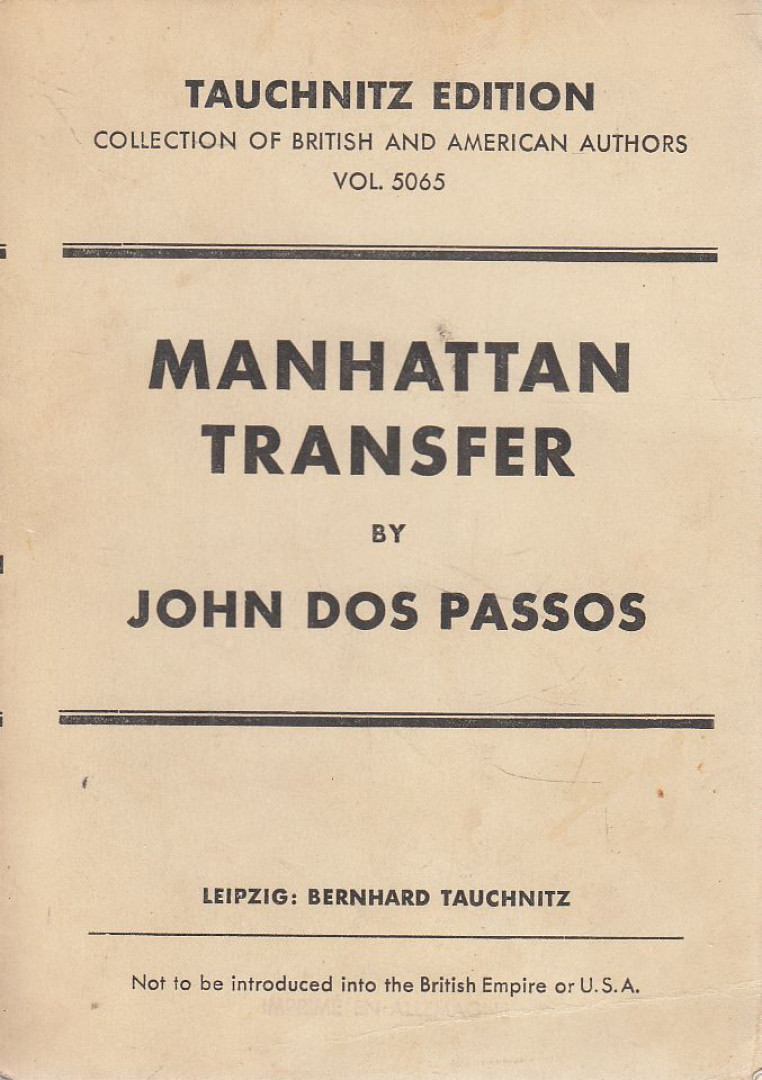 Passos, John Dos - Manhattan Transfer [antikvár]