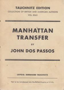 Passos, John Dos - Manhattan Transfer [antikvár]