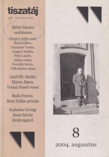 Olasz Sándor (szerk.) - Tiszatáj 2004/8. [antikvár]