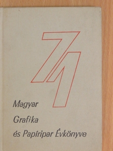 Magyar Grafika és Papíripar Évkönyve 1971 [antikvár]
