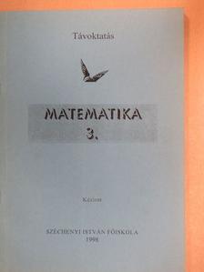 Dr. Madaras Lászlóné - Matematika 3. [antikvár]