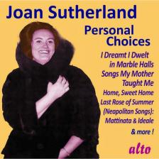 DVORÁK, FLOTOW, HANDEL, ROSSINI - PERSONAL CHOICES CD JOAN SUTHERLAND