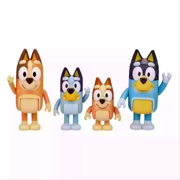 Bluey: Család figura szett - 4 db-os
