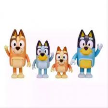 Bluey: Család figura szett - 4 db-os