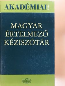 Magyar értelmező kéziszótár [antikvár]