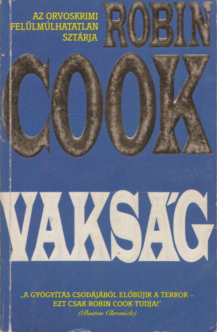 Robin Cook - Vakság [antikvár]