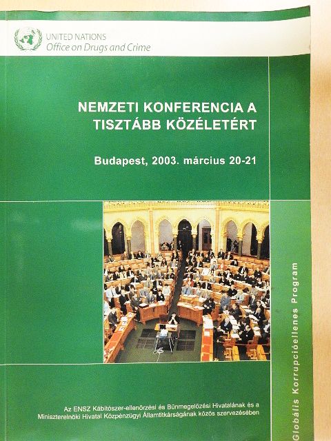 Nemzeti konferencia a tisztább közéletért [antikvár]