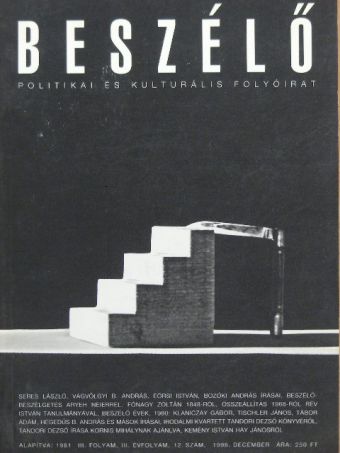 Baráth Magdolna - Beszélő 1998. december [antikvár]