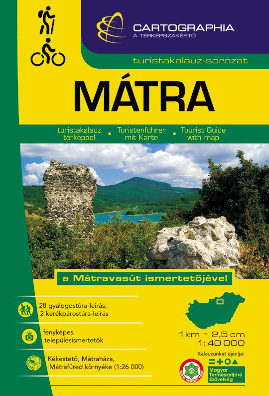 Cartographia Kiadó - MÁTRA TURISTAKALAUZ 1:40000 "SC"