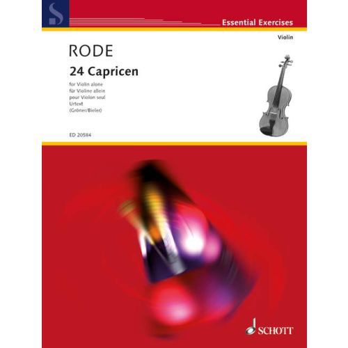 RODE - 24 CAPRICEN FOR VIOLIN  SOLO
