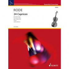 RODE - 24 CAPRICEN FOR VIOLIN  SOLO