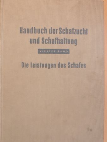 Die Leistungen des Schafes [antikvár]