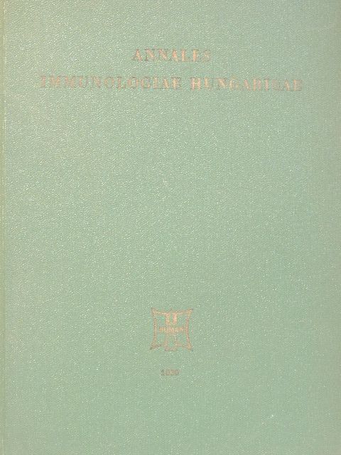 I. Joó - Annales Immunologiae Hungaricae III. [antikvár]