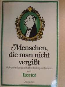 Menschen, die man nicht vergißt [antikvár]