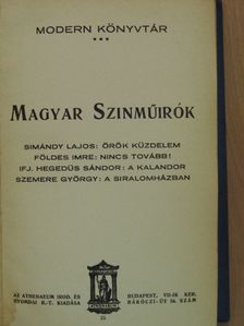 Földes Imre - Magyar szinműirók III. [antikvár]