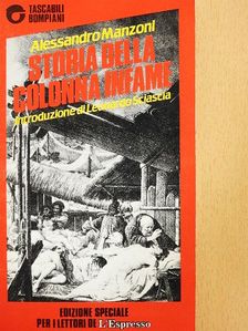Alessandro Manzoni - Storia della Colonna Infame [antikvár]