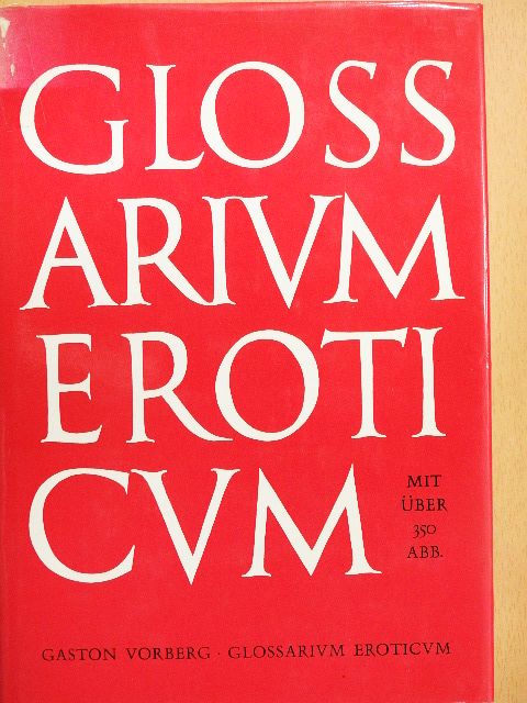 Glossarium Eroticum [antikvár]