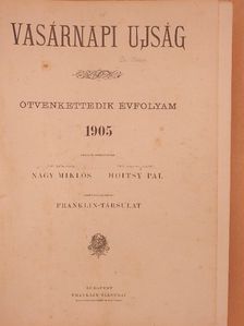 Farkas Imre - Vasárnapi Ujság 1905. (nem teljes évfolyam)/A Vasárnapi Ujság Regénytára 1905. január-december [antikvár]