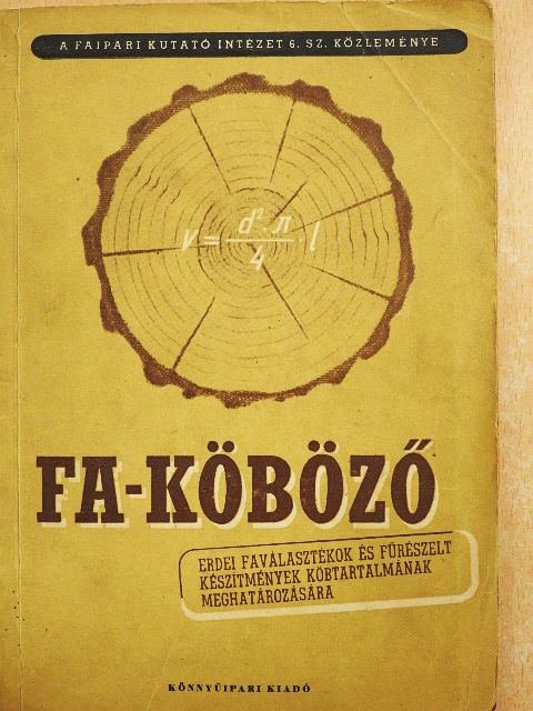 Fa-köböző [antikvár]