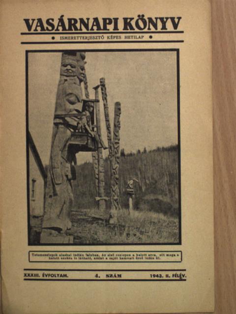 Vasárnapi Könyv 1943. II/4. [antikvár]