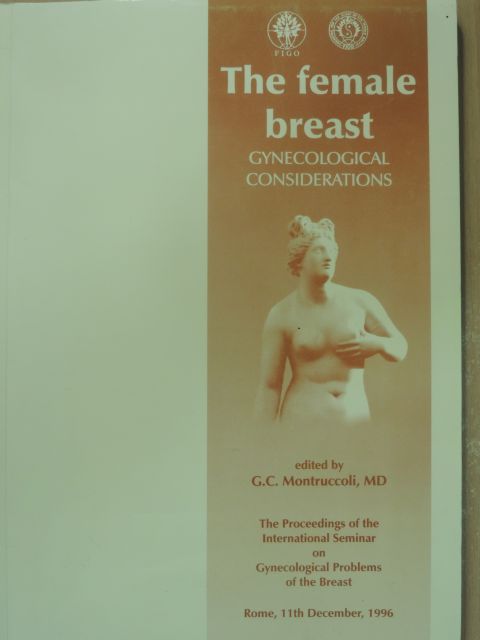 Dr. G. C. Montruccoli - The female breast [antikvár]