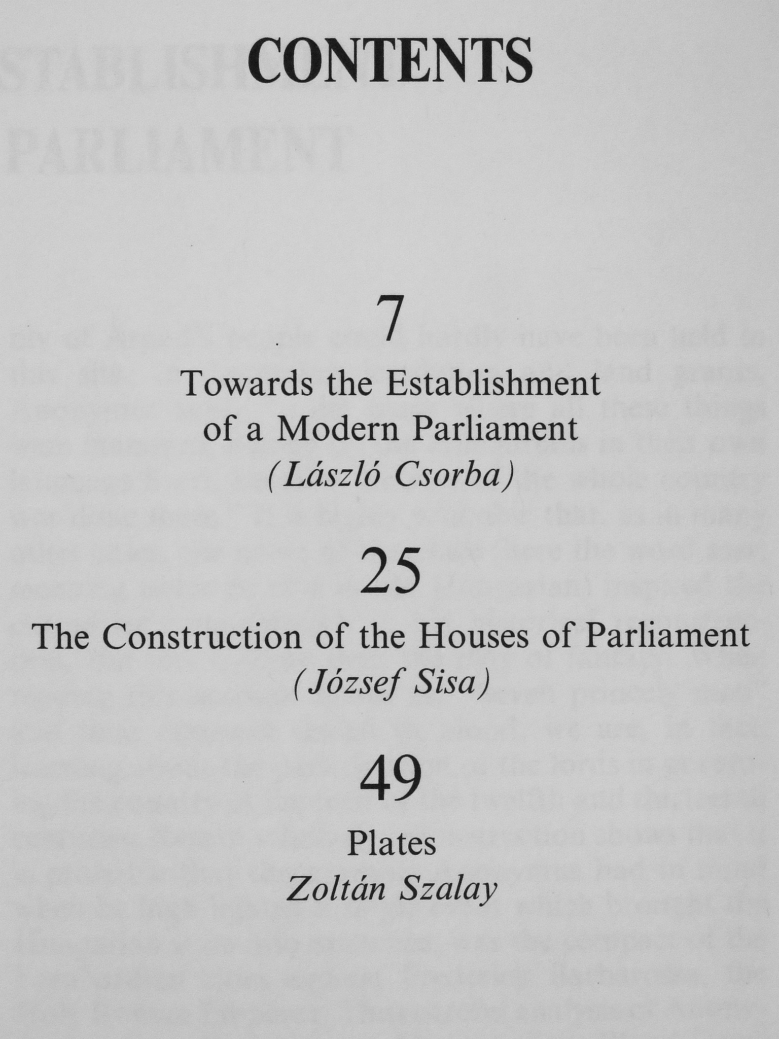 Csorba László - The Hungarian Parliament [antikvár]