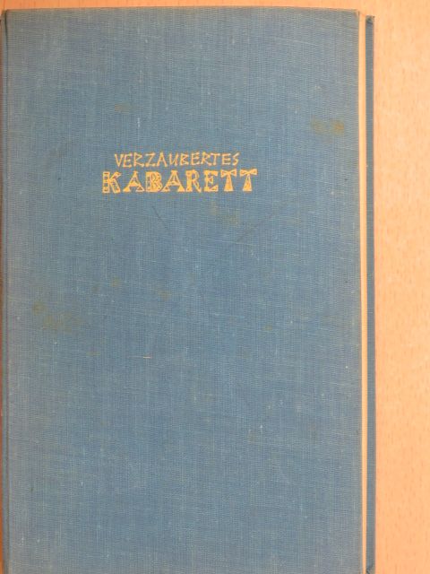 Hellmuth Krüger - Verzaubertes Kabarett [antikvár]