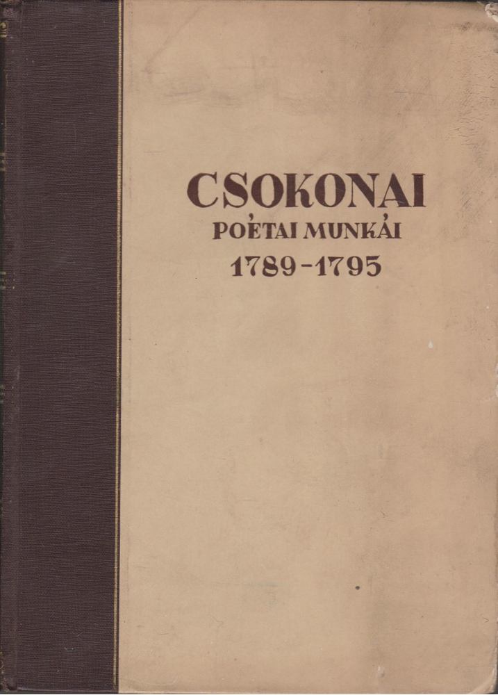 Csokonai poétai munkái (1789-1795) [antikvár]