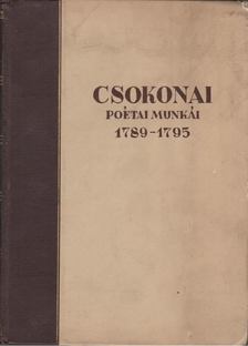 Csokonai poétai munkái (1789-1795) [antikvár]