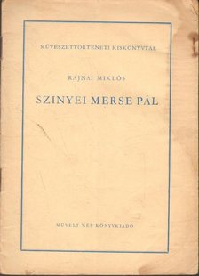 RAJNAI MIKLÓS - Szinyei-Merse Pál [antikvár]