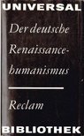 Winfried Trillitzsch - Der deutsche Renaissancehumanismus [antikvár]