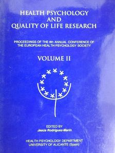 Angela Clow - Health Psychology and Quality of Life Research II. [antikvár]