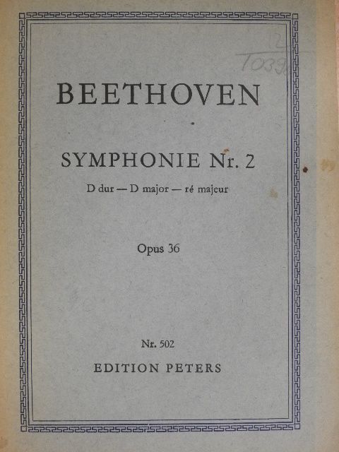 Beethoven - Symphonie Nr. 2 D dur [antikvár]