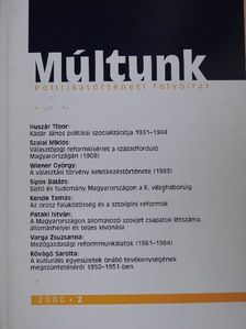 Huszár Tibor - Múltunk 2000/2. [antikvár]