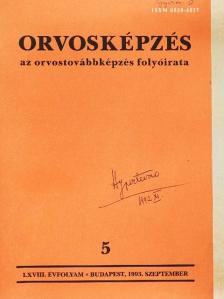 Dr. Dzsinich Csaba - Orvosképzés 1993. szeptember [antikvár]