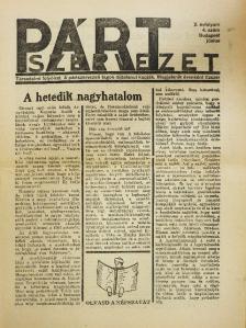 Gácsfalvi Lajos - Pártszervezet 1936. június [antikvár]
