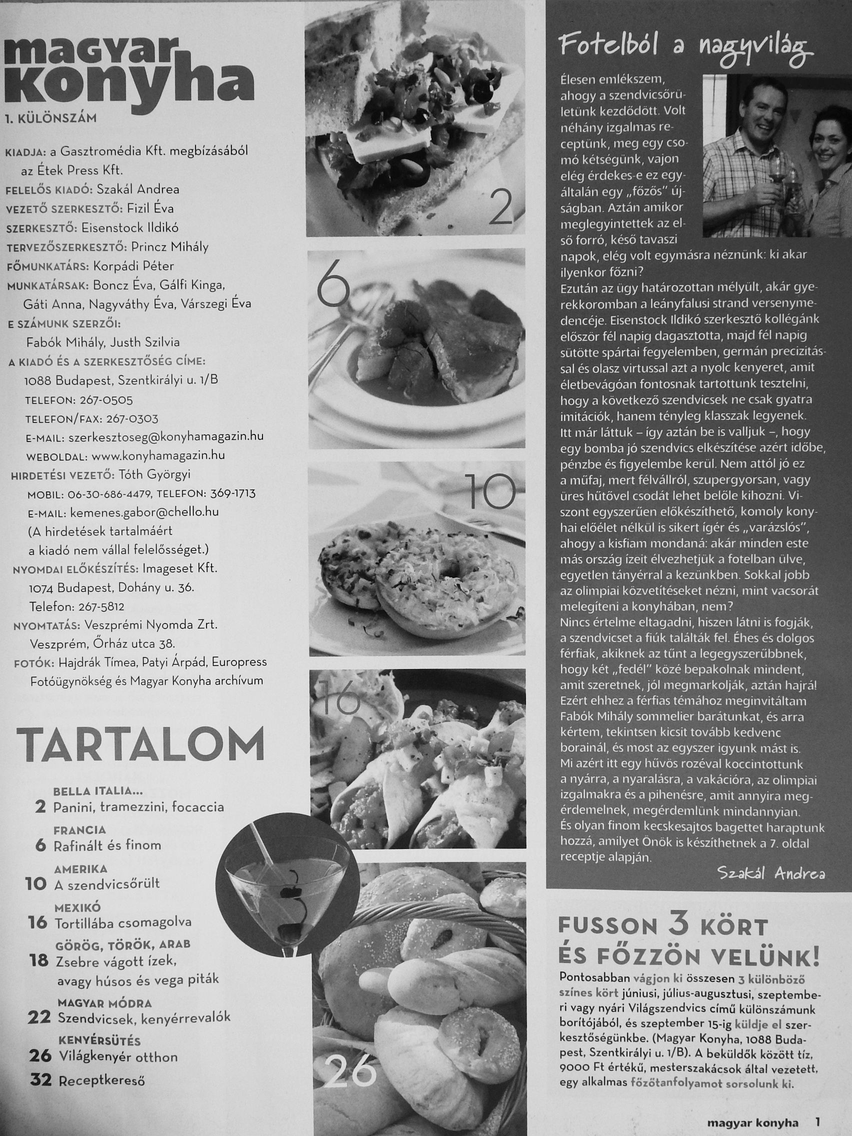 Magyar konyha 2008/2-12.-2009/1-12. [antikvár]