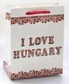 337874 - PAPÍRTASAK F.I LOVE HUNGARY 26*32