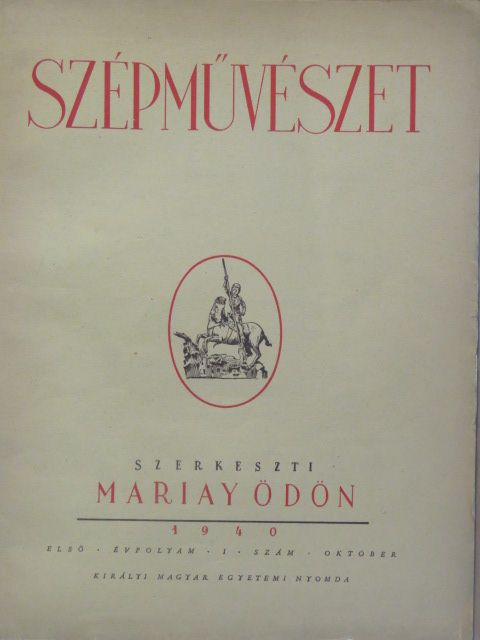 Genthon István - Szépművészet 1940. október [antikvár]