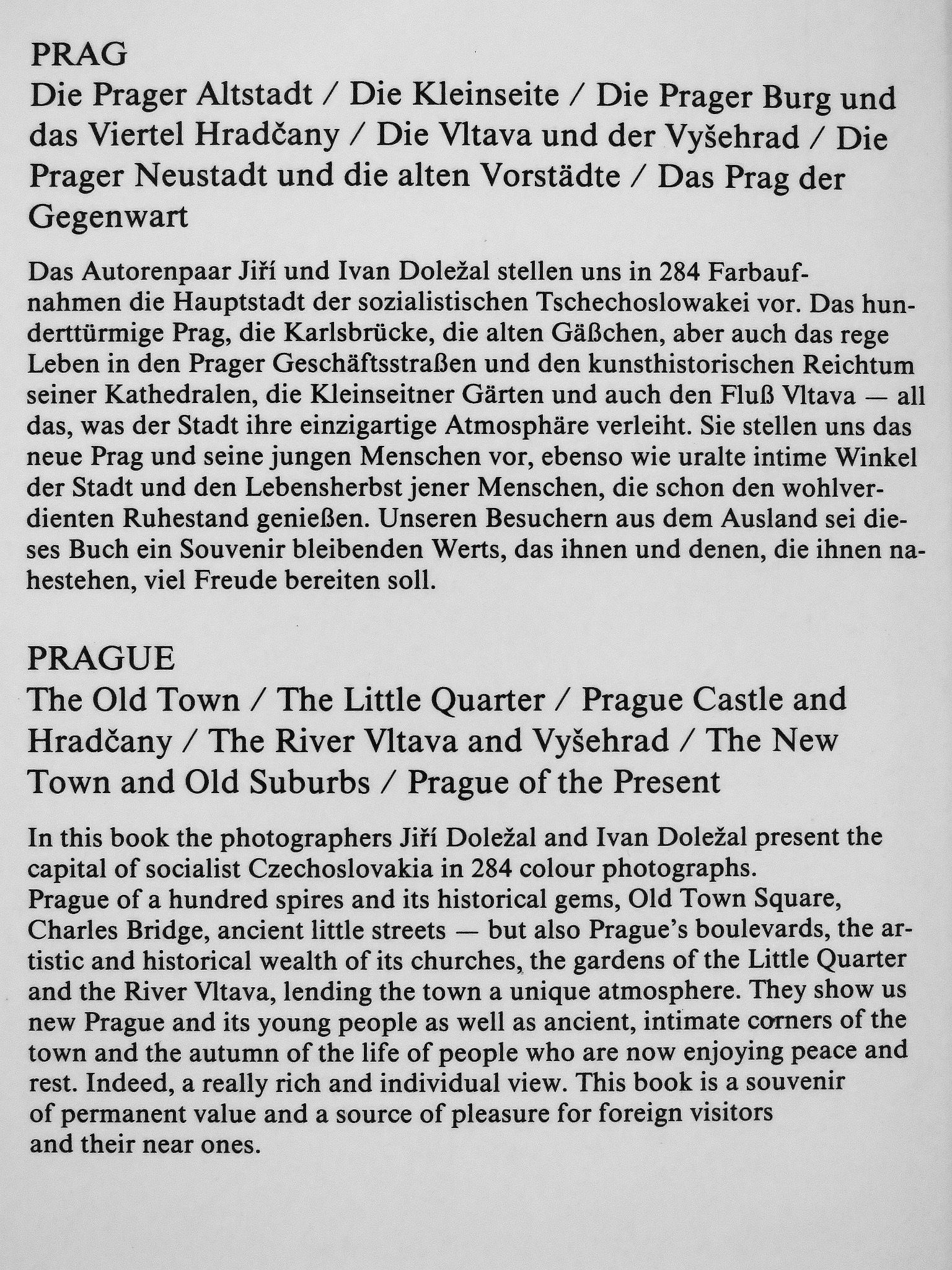 Dr. Jirí Burian - Praha/Prag/Prague [antikvár]