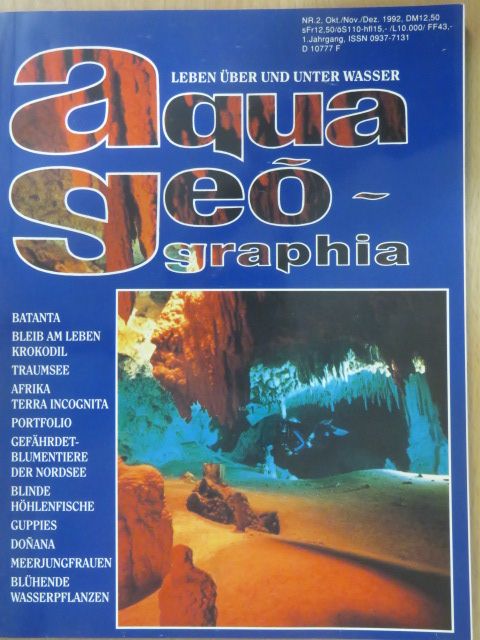 Burkhard Kahl - Aqua Geographia 2/92 [antikvár]