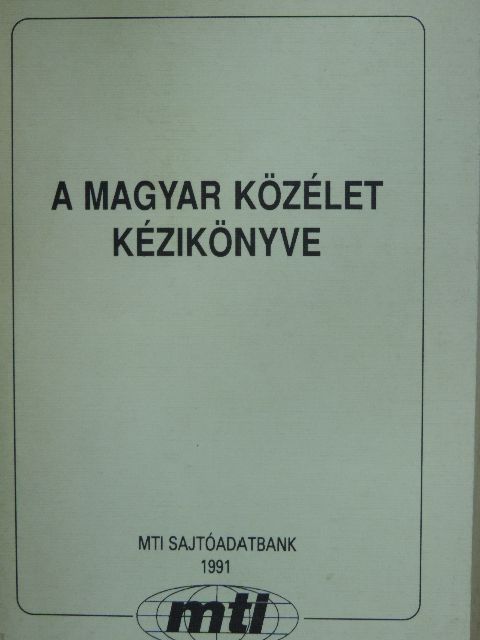 A magyar közélet kézikönyve [antikvár]