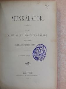 Munkálatok 1895. [antikvár]